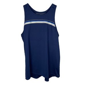 Athleta Girl Racerback Tank Top Navy Blue Girl's Size XXL/16